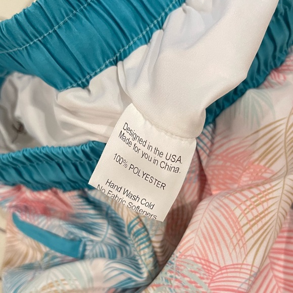 Love + Grown Palm Swim Trunks - Picture 6 of 10